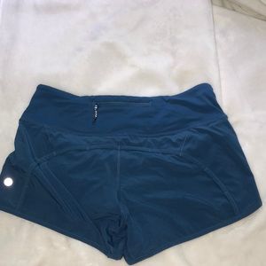 Lululemon run times short 4-way stretch 4” shorts